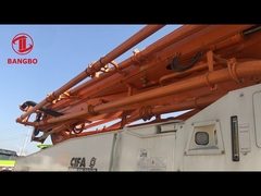 50 मीटर ISUZU 160m3/H सीमेंट पंप ट्रक, कंक्रीट ट्रांसमिशन के लिए विस्तृत कार्य रेंज