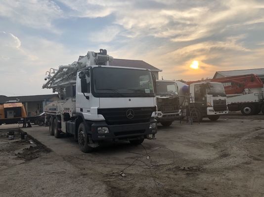 हाई फंक्शनिंग जूमलियन 40M ट्रक माउंटेड कंक्रीट पंप का इस्तेमाल किया:
