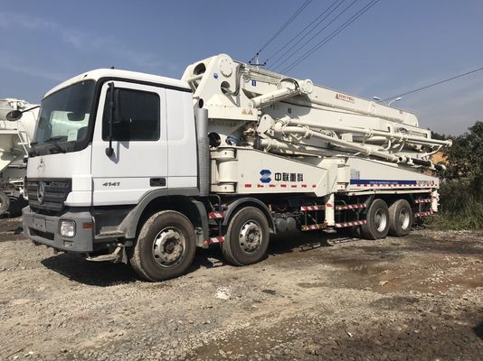 अच्छी स्थिति कंक्रीट ट्रेलर पंप जूमलियन 47 एम प्रयुक्त पंप ट्रक