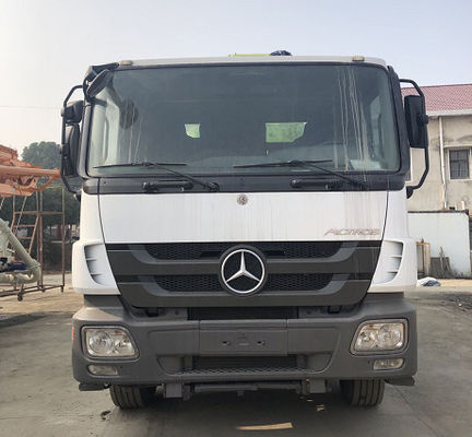 Actros 4141 Zoomlion बेंज कंक्रीट पम्प ट्रक 180 M3 / H 300 Kw 52M . का इस्तेमाल करता है