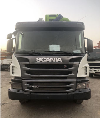 जूमलियन स्कैनिया कंक्रीट पम्प ट्रक 56 एम 170 एम 3 / एच 85 बार प्रयुक्त