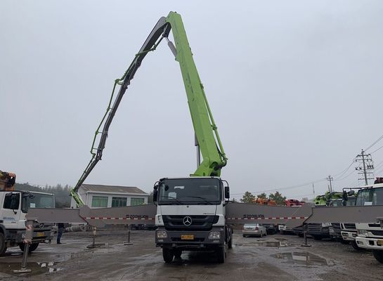 प्रयुक्त कंक्रीट ट्रेलर पंप जूमलियन बेंज 56 एम 150 एम 3 / एच