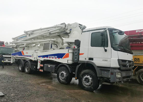 Zoomlion 300KW 50m ट्रक कंक्रीट पंप विरोधी कंपन सटीक स्थिति का इस्तेमाल किया: