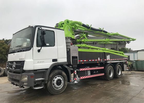 जूमलियन सीमेंट क्रेन ट्रक, कंक्रीट पम्पिंग ट्रक 38 मीटर उच्च शक्ति