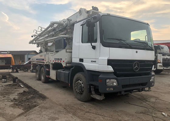 हेवी ड्यूटी 40 मीटर कंक्रीट पम्प 120m3/H सेकेंड हैंड ड्यूरेबल