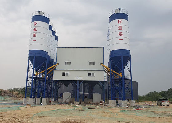 215kw पोर्टेबल कंक्रीट प्लांट