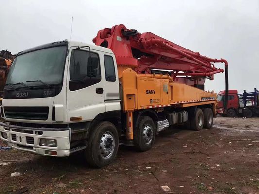 287KW निर्माण के लिए प्रयुक्त कंक्रीट पम्प ट्रक 46 मीटर