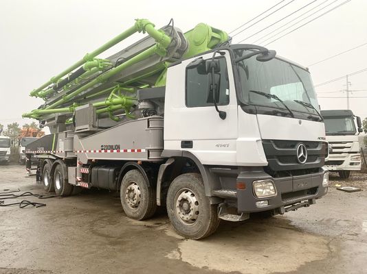 पुनर्निर्मित जूमलियन 63m ACTROS 4141 कंक्रीट पम्पर ट्रक