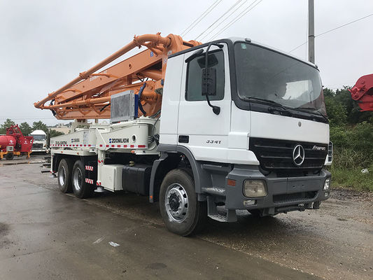 सक्रिय बूम कंपन नियंत्रण कंक्रीट पम्पिंग ट्रक ISO9001 33m