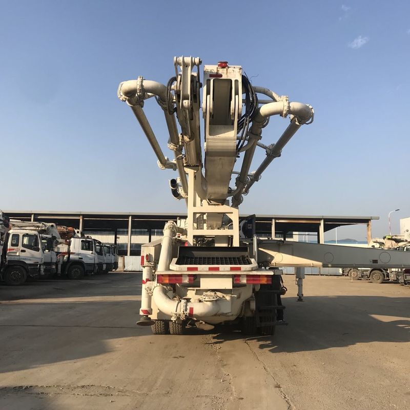 अच्छी स्थिति जूमलियन 38 एम बूम पंप ट्रक कंक्रीट पम्प ट्रक का इस्तेमाल किया