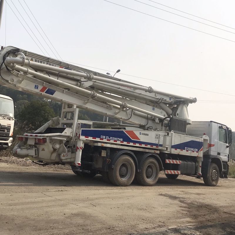 अच्छी स्थिति जूमलियन 38 एम बूम पंप ट्रक कंक्रीट पम्प ट्रक का इस्तेमाल किया