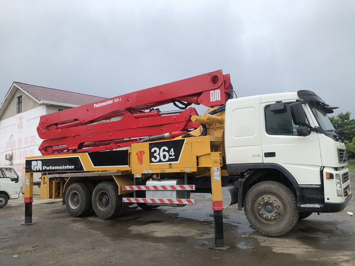 वोल्वो चेसिस के साथ 36 मीटर कंक्रीट पम्प ट्रक