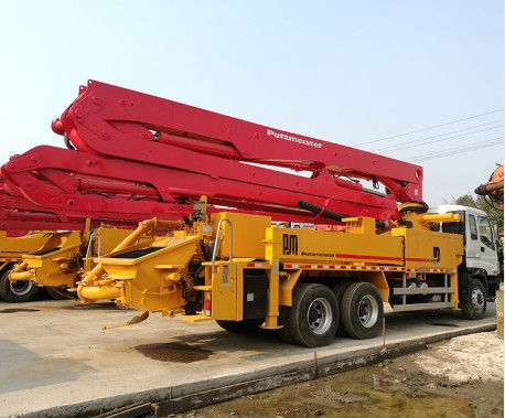 प्रयुक्त Putzmeister Isuzu ट्रक कंक्रीट पम्प 38m . घुड़सवार