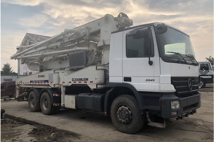 सेकेंड हैंड ट्रक माउंटेड कंक्रीट पम्प जूमलियन बेंज 40M