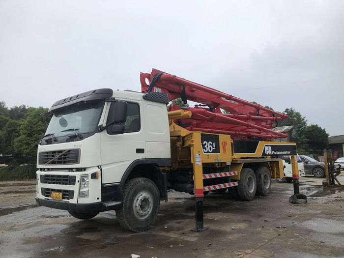 प्रयुक्त Putzmeister 36M वोल्वो कंक्रीट पम्प ट्रक
