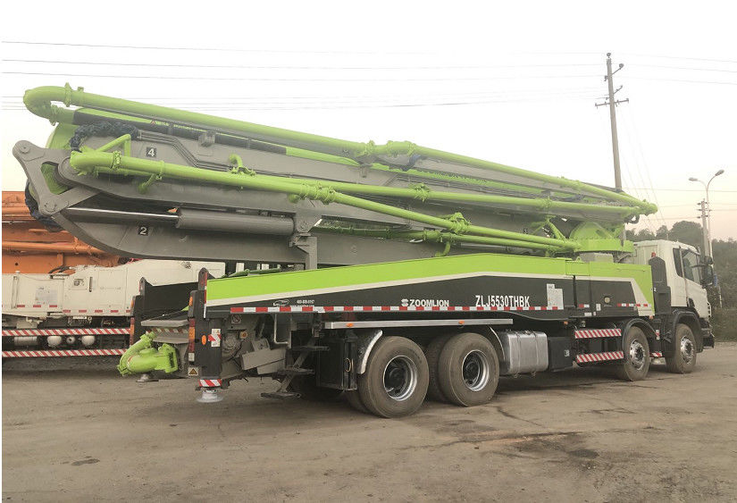 जूमलियन स्कैनिया कंक्रीट पम्प ट्रक 56 एम 170 एम 3 / एच 85 बार प्रयुक्त