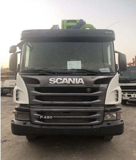 जूमलियन स्कैनिया कंक्रीट पम्प ट्रक 56 एम 170 एम 3 / एच 85 बार प्रयुक्त