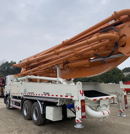 डीजल Zoomlion बेंज कंक्रीट पम्प ट्रक 49m . का इस्तेमाल किया