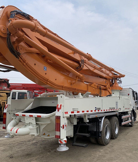 डीजल Zoomlion बेंज कंक्रीट पम्प ट्रक 49m . का इस्तेमाल किया