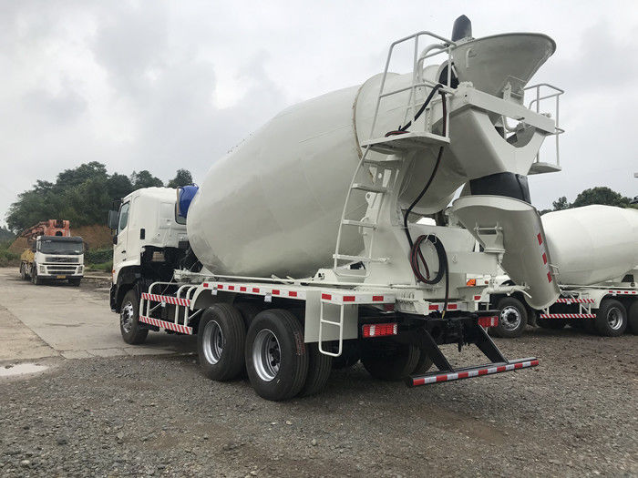 Hino कंक्रीट मिक्सर ट्रक कंक्रीट मिक्सर 10m3 निर्माण वाहन