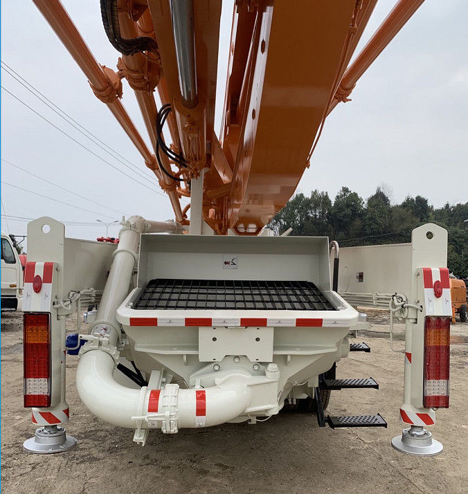 ट्रक कंक्रीट पम्प घुड़सवार ट्रक कंक्रीट पम्प जूमलियन 49 एम प्रयुक्त कंक्रीट पम्प ट्रक