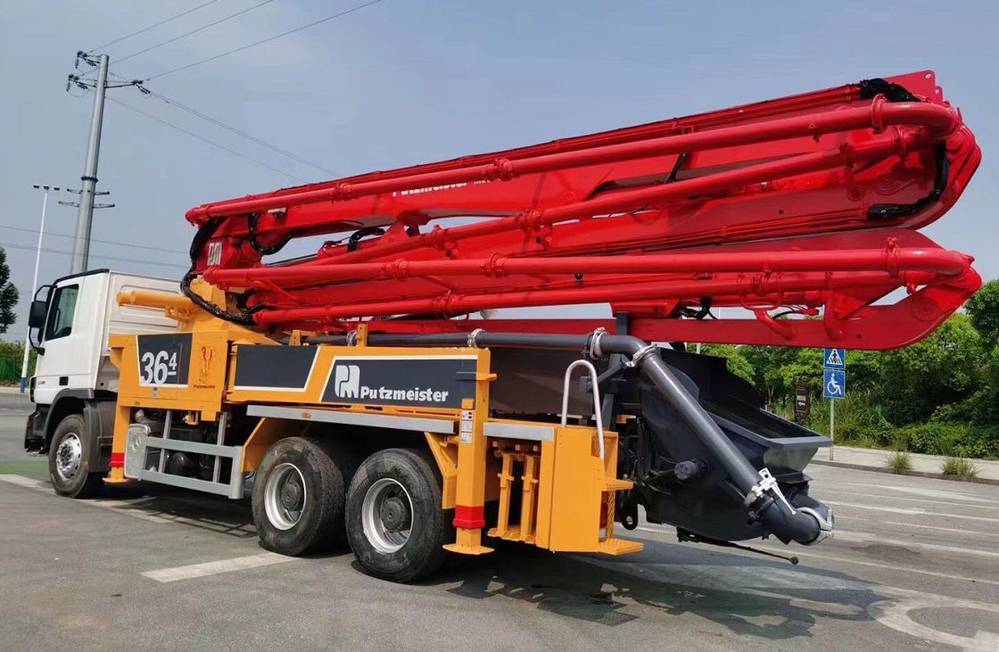 ट्रक कंक्रीट पम्प घुड़सवार ट्रक कंक्रीट पम्प प्रयुक्त कंक्रीट पम्प ट्रक