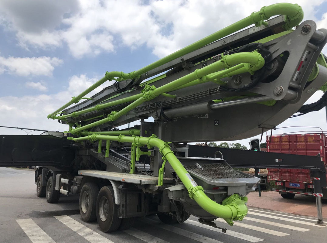 छोटे कंक्रीट पम्प ट्रकट्रक कंक्रीट पम्प प्रयुक्त कंक्रीट पम्प ट्रक