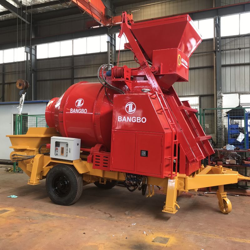 30M3 / H JBT30 नया कंक्रीट पम्प, हाइड्रोलिक कंक्रीट पम्प आसान संचालन