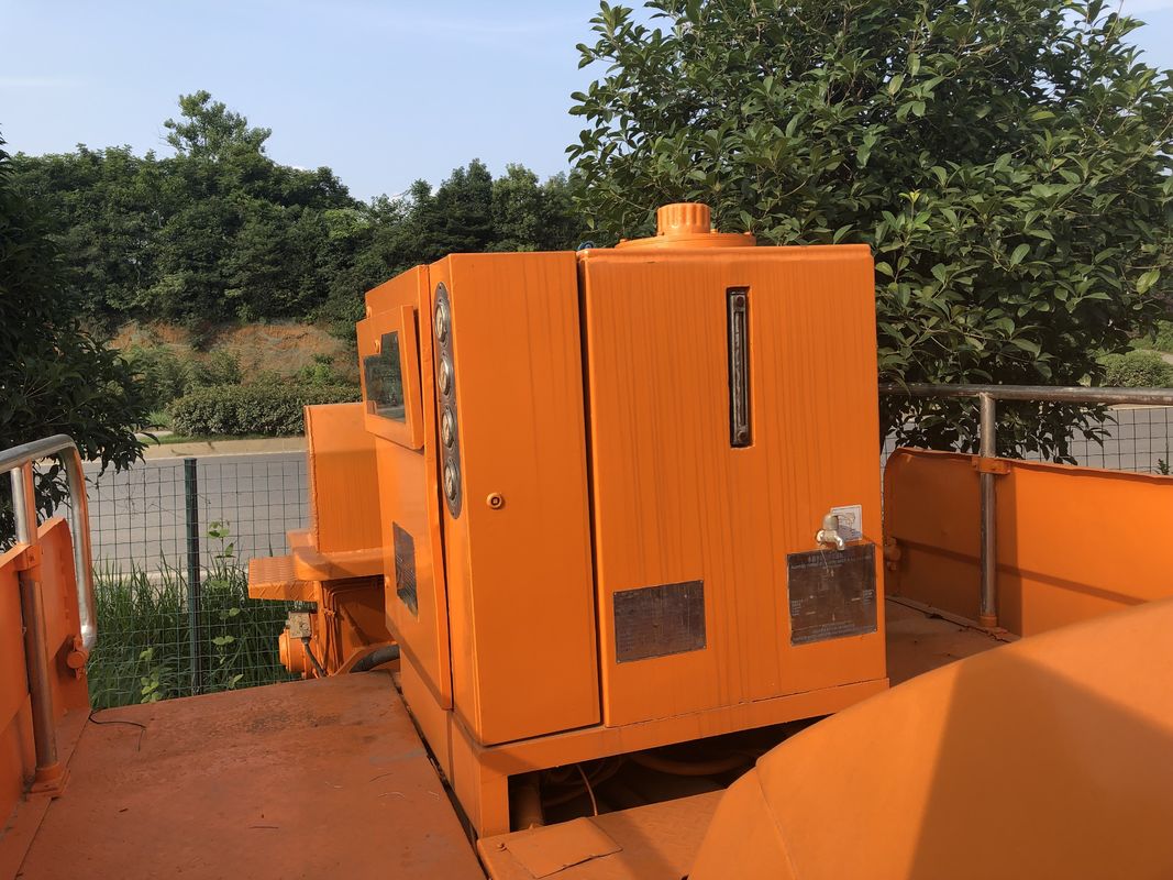 90CBM प्रयुक्त कंक्रीट ट्रेलर पंप