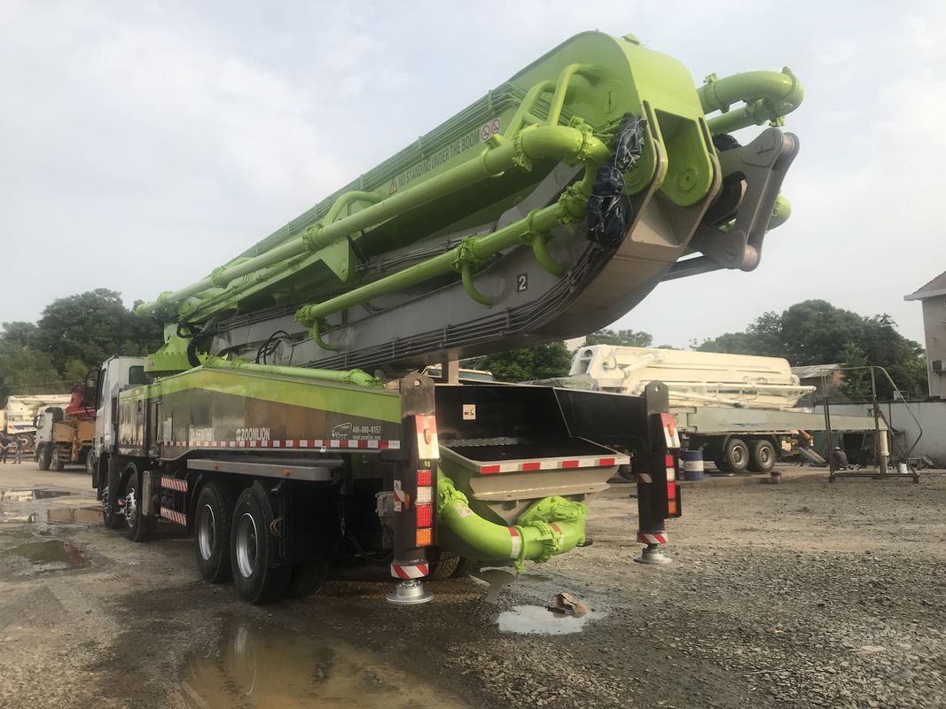 Actros 4141 56 मीटर कंक्रीट पम्प ट्रक, प्रयुक्त निर्माण मशीनरी