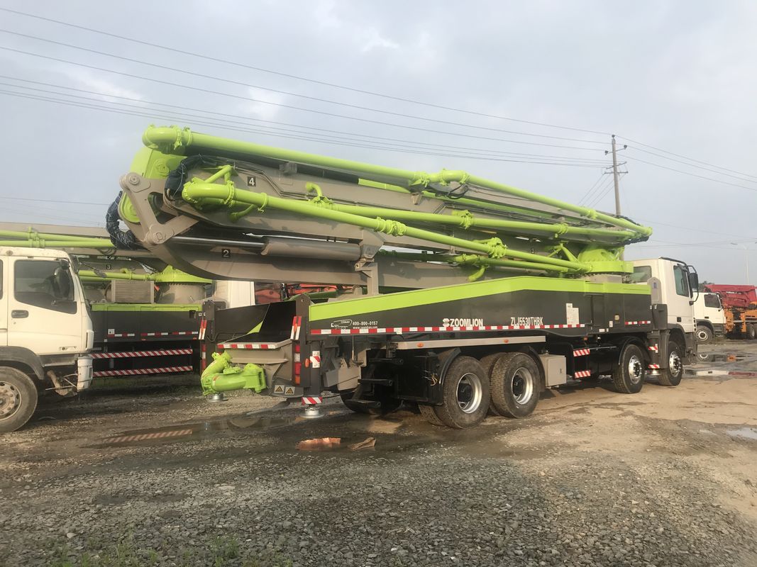 Actros 4141 56 मीटर कंक्रीट पम्प ट्रक, प्रयुक्त निर्माण मशीनरी