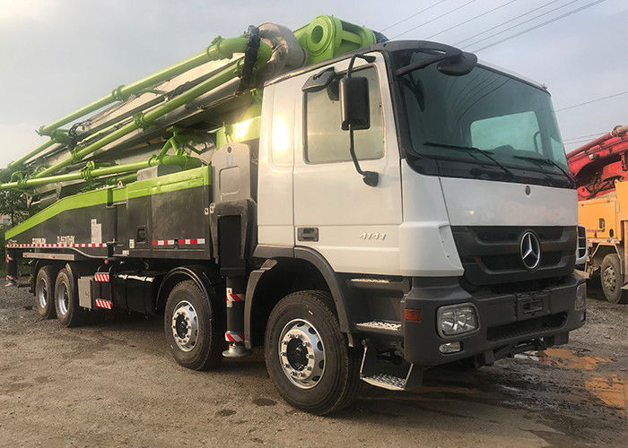 Actros 4141 56 मीटर कंक्रीट पम्प ट्रक, प्रयुक्त निर्माण मशीनरी