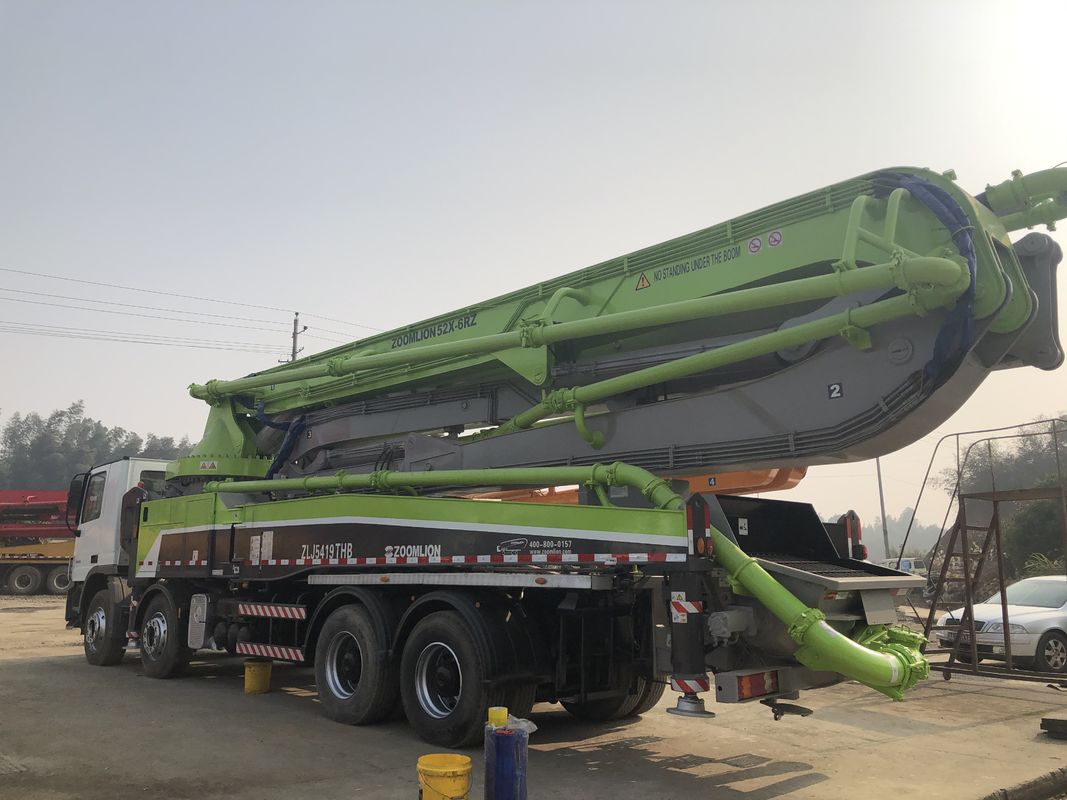 180m3 / H 50M प्रयुक्त ट्रक कंक्रीट पम्प, रिमोट कंट्रोल कंक्रीट पम्प Actros 4141