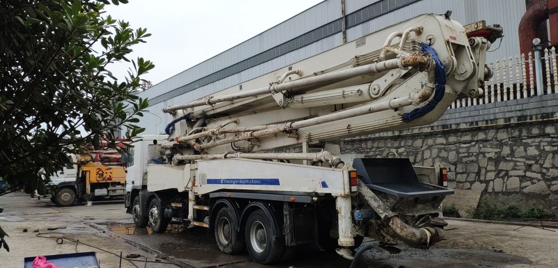 46 मीटर 120 एम 3 / एच कंक्रीट बूम ट्रक हाइड्रोलिक कंट्रोल सिस्टम