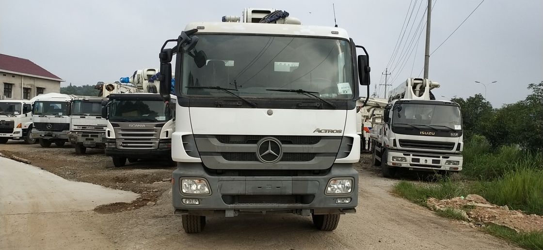 डीजल इंजन के साथ 50 मीटर ZLJ5418THB 300KW प्रयुक्त कंक्रीट मिक्सर पंप 2011 वर्ष: