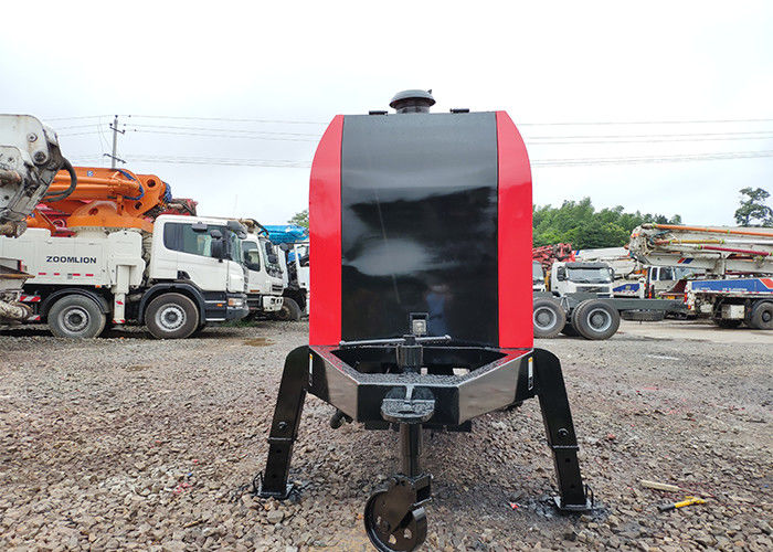 176kw 80m3 / H नया कंक्रीट पम्प, निर्माण के लिए डीजल कंक्रीट पम्प