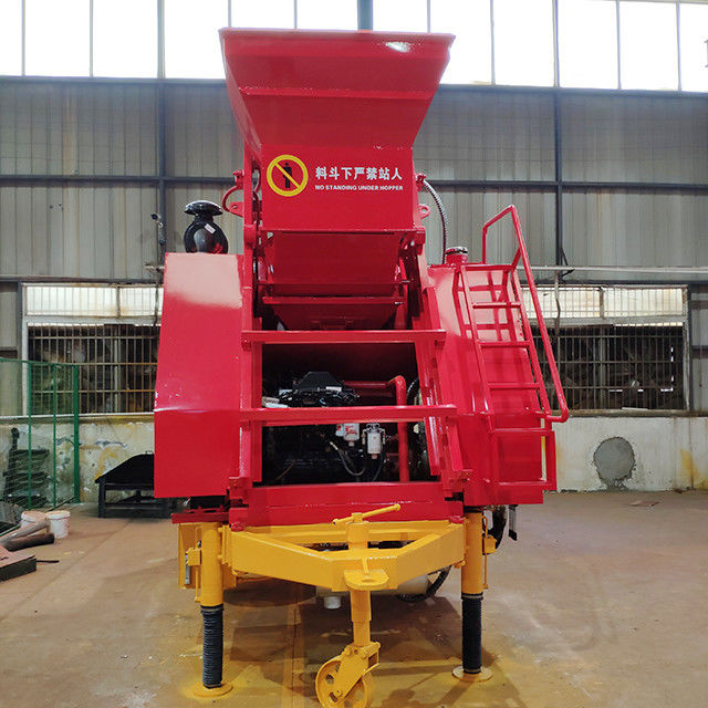 कंक्रीट मिक्सर के लिए विश्वसनीय ISO90001 170L तेल टैंक नया कंक्रीट पंप