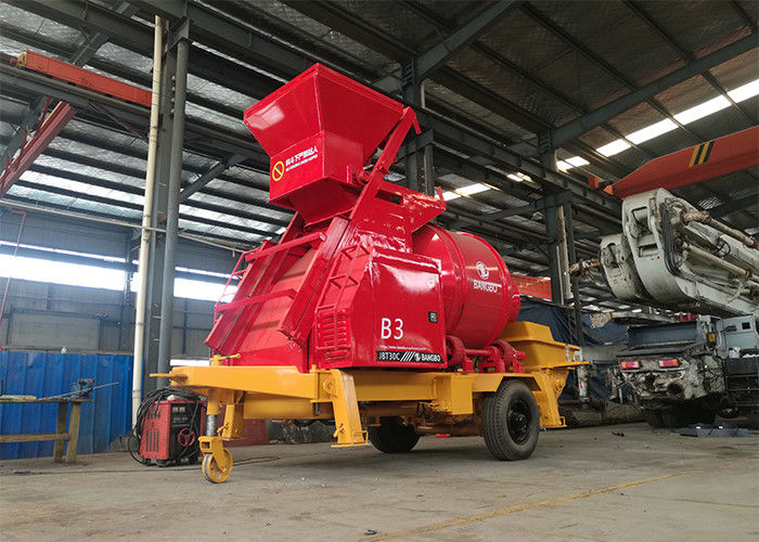 8Mpa 62kw नया कंक्रीट पंप मोबाइल हैवी ड्यूटी वाइड वर्क रेंज