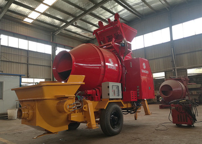 एसएई अनुमोदन 100 मीटर कंक्रीट मिक्सर और निर्माण के लिए पम्पिंग मशीन