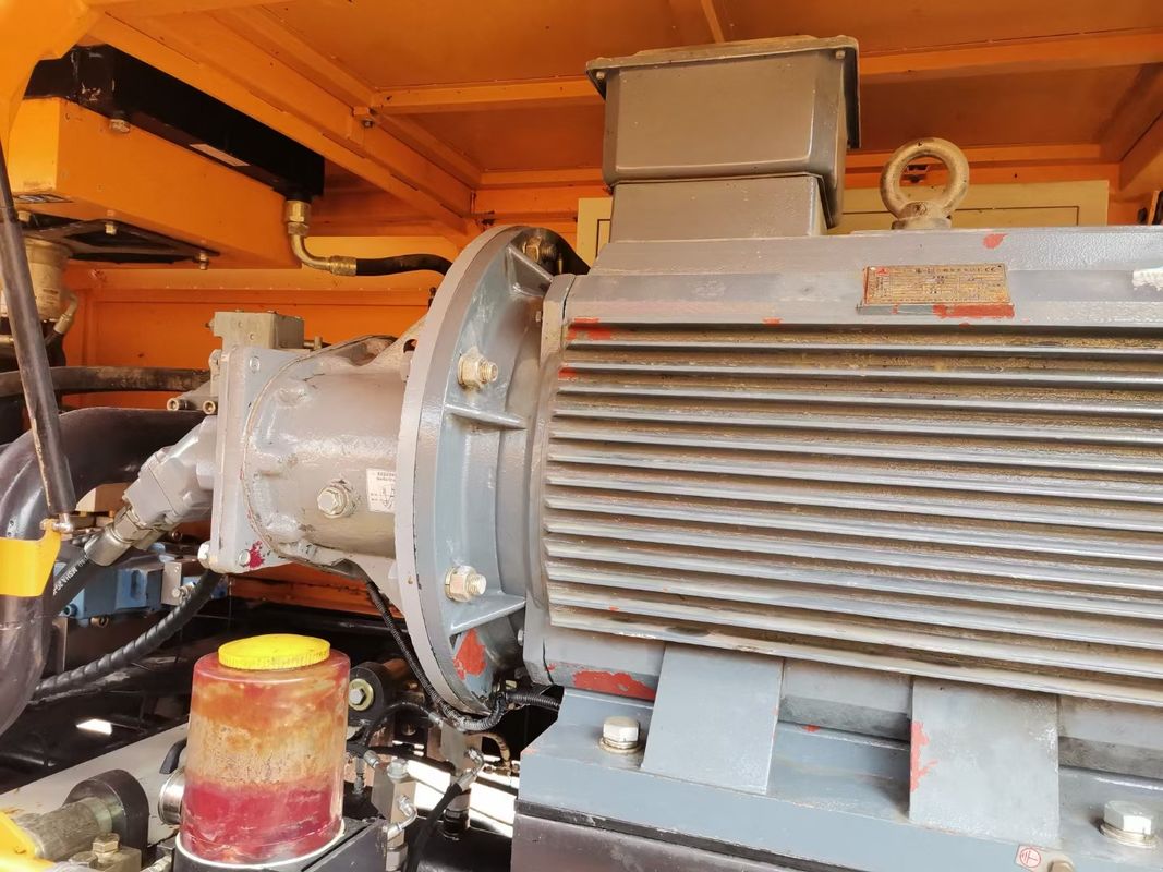 ISO90001 16MPa प्रयुक्त कंक्रीट ट्रेलर पंप, स्थिर कंक्रीट पम्प डीजल इंजन