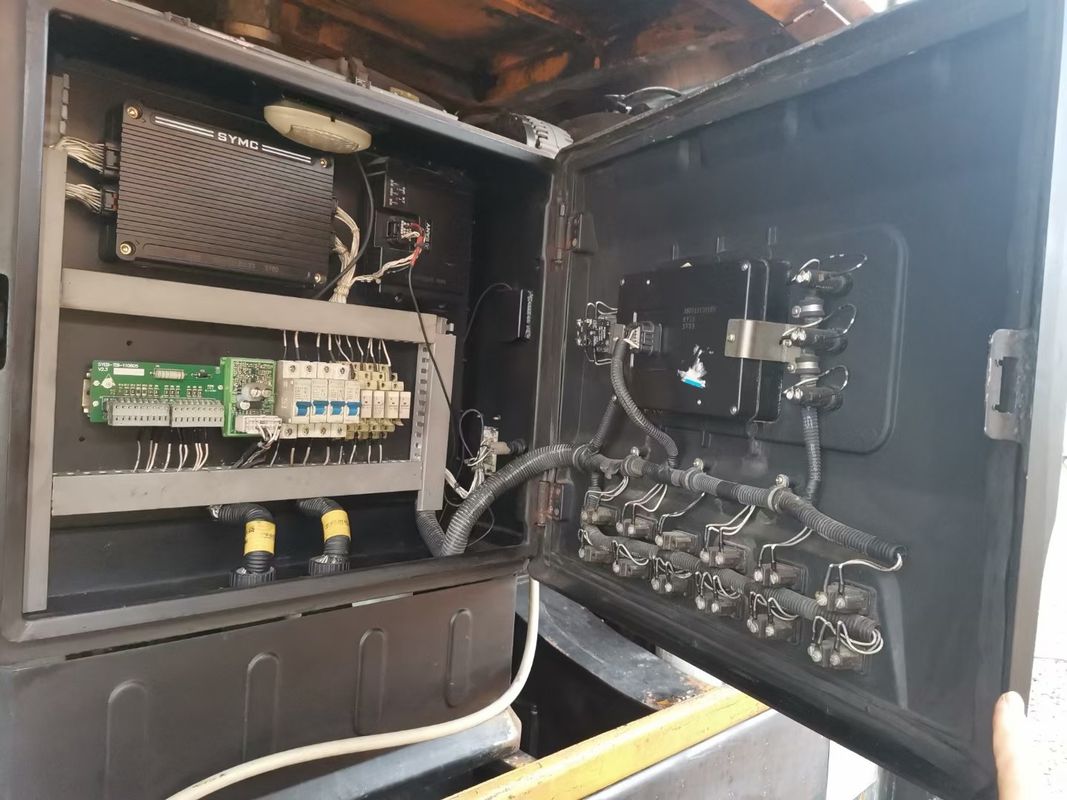 80CBM 18MPa कंक्रीट पंप छोटे पोर्टेबल रेंटल उपयोग उत्कृष्ट स्थिति