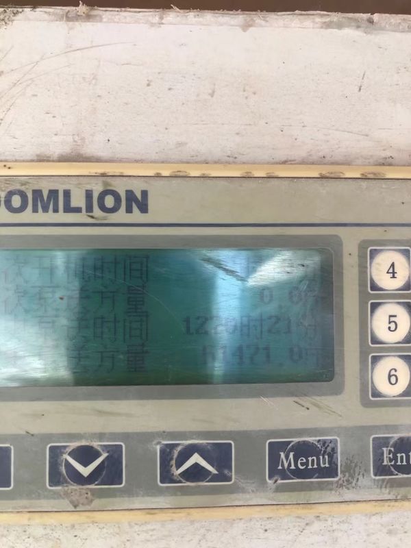 जूमलियन एचबीटी 8014 220 मीटर स्थिर कंक्रीट पंप ट्रेलर डीजल चालित पर घुड़सवार;