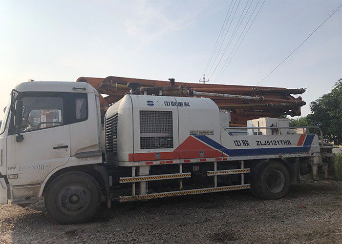 100m3 / H प्रयुक्त कंक्रीट ट्रेलर पंप