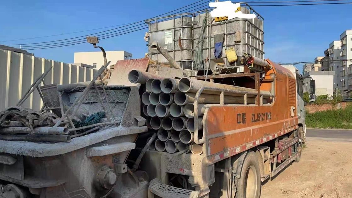 90M3 / H 14Mpa ट्रेलर लाइन पंप 132kw 2012 वर्ष हैवी ड्यूटी उच्च विश्वसनीयता