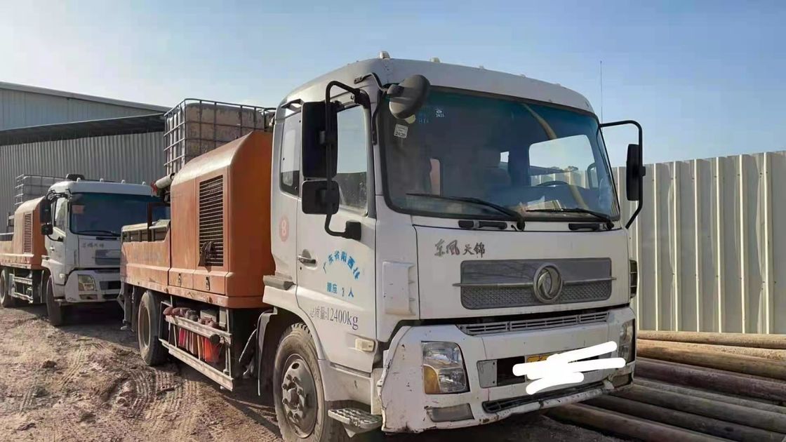 90M3 / H 14Mpa ट्रेलर लाइन पंप 132kw 2012 वर्ष हैवी ड्यूटी उच्च विश्वसनीयता