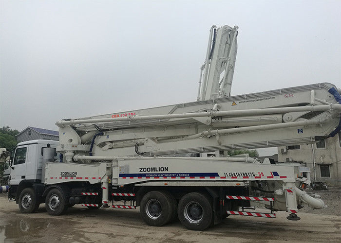 Actros 6x4 कंक्रीट पम्पर ट्रक 50 मीटर प्रतिरोधी टिकाऊ पहनें