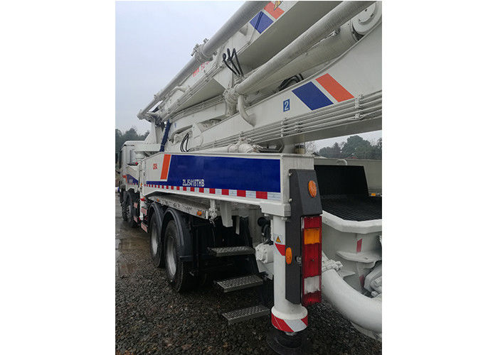 50 मीटर बूम कंक्रीट पंप ट्रक ZLJ5418THB सेकेंड हैंड हाई स्टैंडर्ड