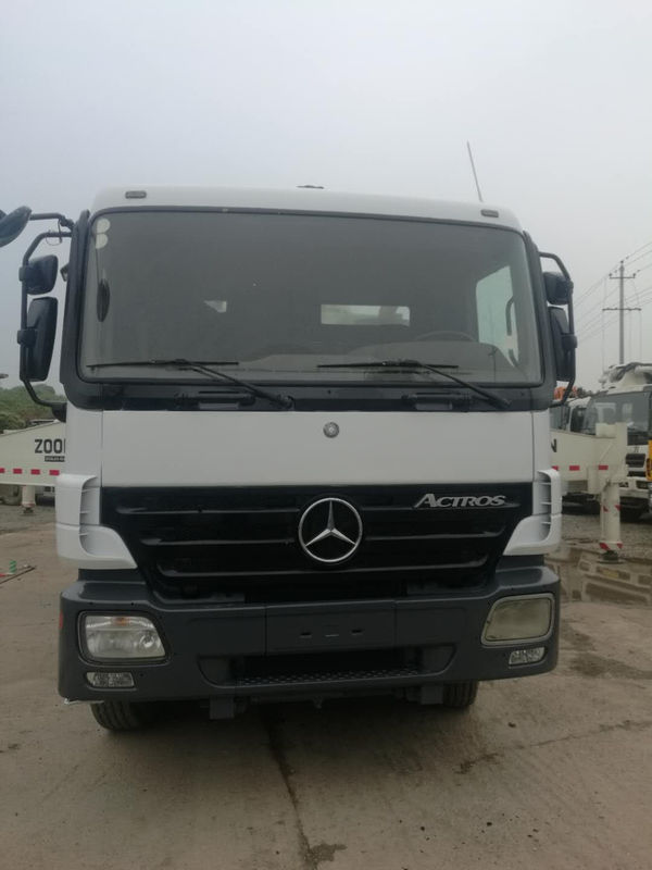 पंप के साथ 300KW 50m Actros 4141 कंक्रीट लॉरी 2008 साल बड़ी क्षमता