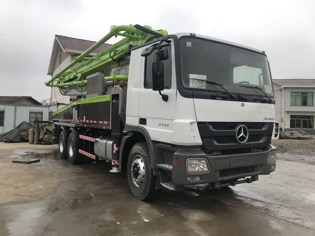 जूमलियन सीमेंट क्रेन ट्रक, कंक्रीट पम्पिंग ट्रक 38 मीटर उच्च शक्ति