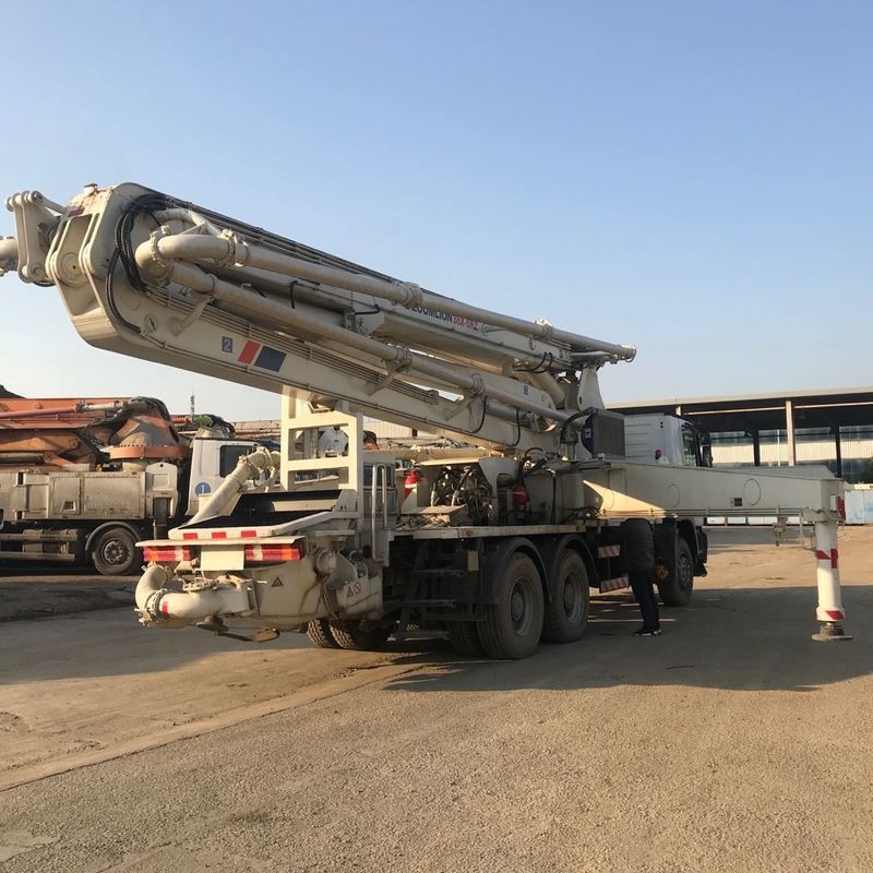 Zoomlion 120CBM 38m कंक्रीट पम्प, सीमेंट कंक्रीट पम्प 120M3/H सेकेंड हैंड